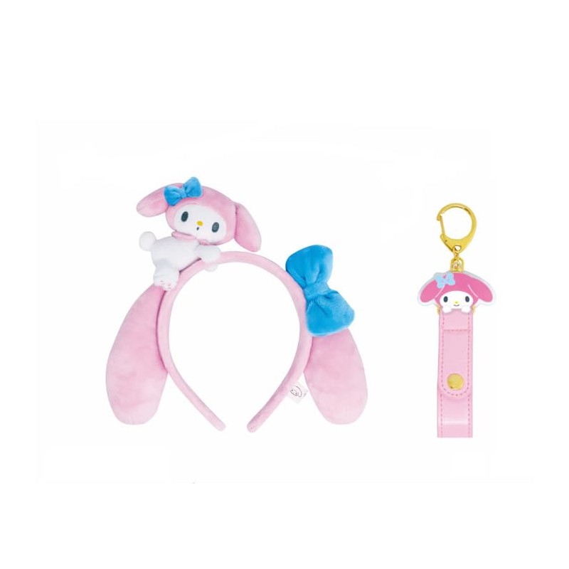 Sanrio Characters Plush Headband & Holder Set, One Size Fits