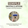Made in USA,Premium Rustic Cedar Bird Houses,Durable Bird Houses for