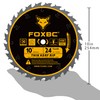 FOXBC 10-Inch Thin Kerf Ripping Table Saw Blade for Wood