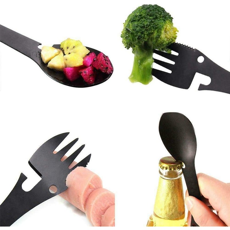 EcoSlurps Spork - Premium 304 Stainless Steel Reusable Spork -