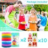 18 Pack Mosquito Repellent Bracelets with 60 Pack Mosquito Patches,