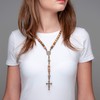 Intercession Our Father Sacred Handmade Solid Wood Rosary (St Benedict