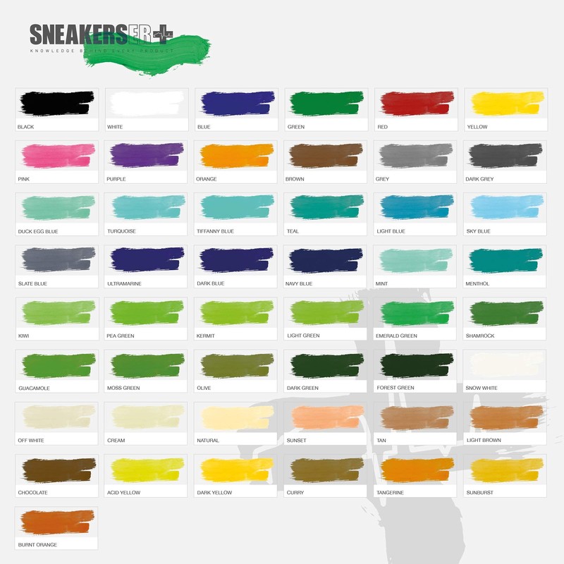 SNEAKERSER Premium Leather Flexible Sneaker Paint, Pearlescent Silver, 30ml