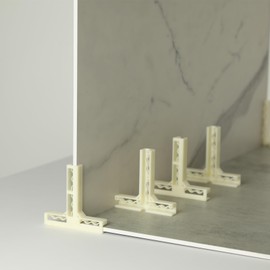 4PCS Universal T-Stand for 3MM Backdrop Board, Adjustable Bracket for Photography Background, MDAOCRY