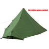 1 Person Trekking Pole Tent for Backpacking - Ultralight Backpacking