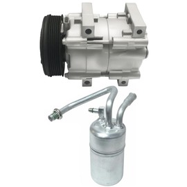 RYC Automotive Air Conditioning Compressor and Clutch Kit KT FC15 (Fits Ford Mustang 3.8L 1999, 2000, 2001)