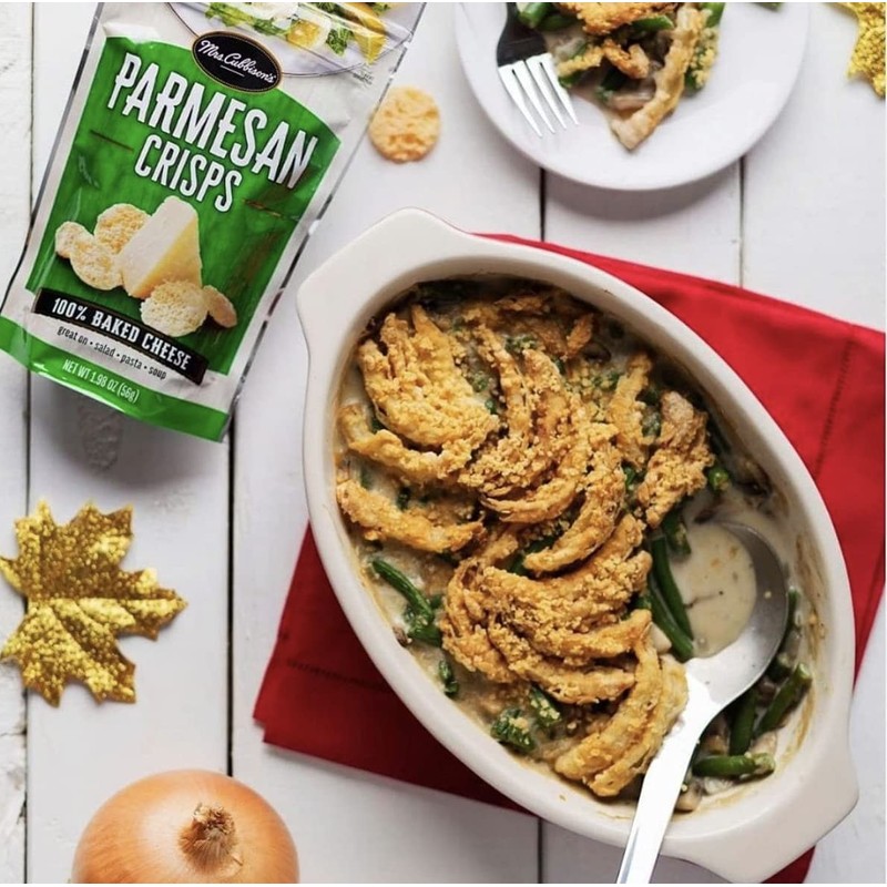 Mrs. Cubbison's 100% Real Cheese Crisps, Parmesan Flavor, Keto Friendly,