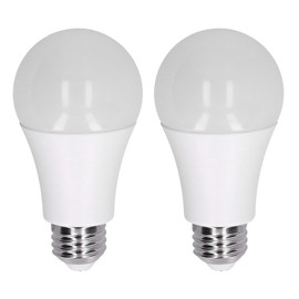 2Pcs E27 LED Light Bulb NonDimmable Energy Saving Lamp 13W/1560LM for Bedroom 85265V(Pure White Light )