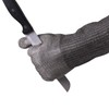 ThreeH Protective Gloves Extend Sleeves 14 Inch 316L Stainless Steel