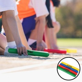 Light Foam Relay Baton 4-Piece Set for Relay Race Baton