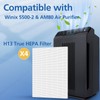116130 Replacement Filter H Compatible with Winix 5500-2 Air Purifier