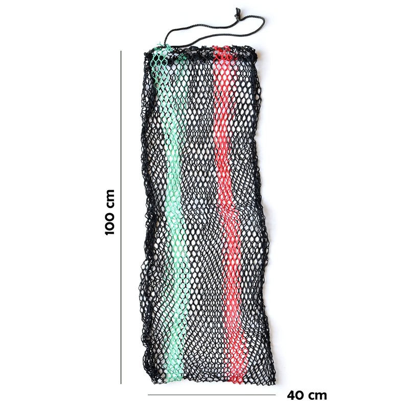 NAMAKA® Net Rack Black with Loop Closure Long 100 cm