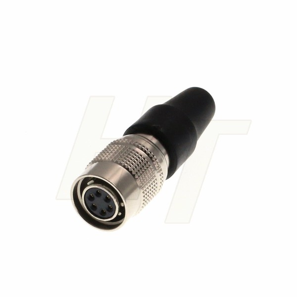 HangTon 6 Pin Female Cable Connector Circular Power Trigger Plug