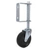 FTVOGUE 4"Rueda de Compuerta de Goma Muelle Giratorio Cargado Capacidad
