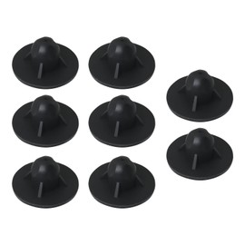 YHXiXi 8pcs 13mm / 0.51 Inch 15mm / 0.59 Inch Camping Chair Foot Replacement Cap Cover Anti-Sinking Tip Outdoor Moon Chair Plastic Wear-Resistant Non-Slip Foot Cover Joints Plugs Accessories