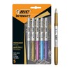 BIC Metallic Permanent Markers - Pack of 5 - Variety