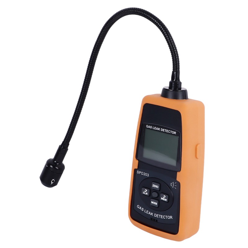 Combustible Gas Leak Detector LCD Digital Gas Leakage Audible Visual