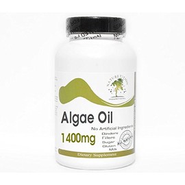 Naturetition Supplements Algae Oil 1400mg ~ 200 Capsules - No Additives