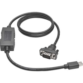 Tripp Lite Mini DisplayPort to VGA Active Cable Adapter, MDP 1.2, MDP to HD15 (M/M), MDP2VGA, 1080p, 3 ft. (P586-003-VGA-V2)