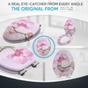 SANILO Wooden Toilet Seat with Soft Close [ELONGATED] - Decorative,