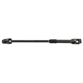 REBEKAMODS Telescopic Steering Shaft, 480mm(18.9'') to 580mm(22.83'') Black Steel Adjustable Steering Rack Shaft Assembly for 110cc 125cc 150cc Go Karts Bike