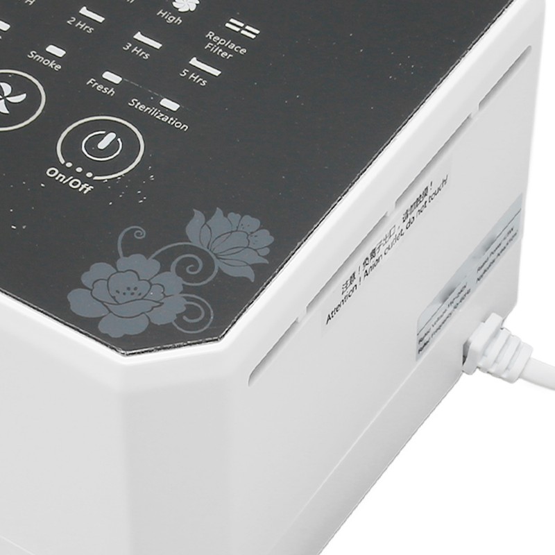 Small Air Purifier Multifunction Quiet Efficient Desk Mini Air Purifier