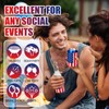 100 Pack American Flag Beer Can Cooler Sleeves 4th of