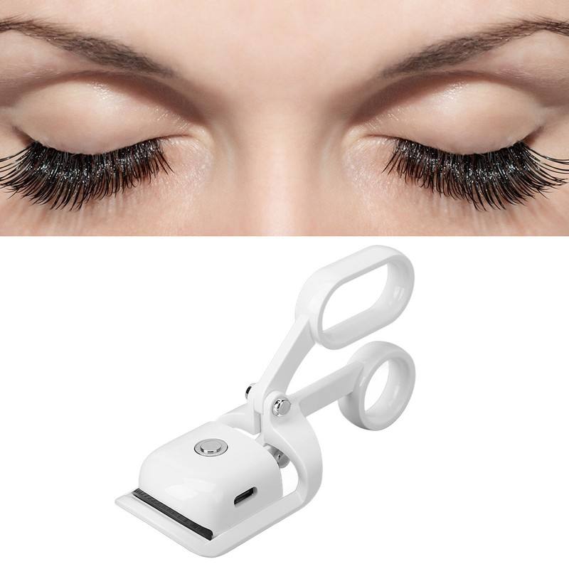 Professional Heated Eyelash Curler 3 Gears Temperature Adjustable Rechargeable Electric