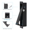 Dontay Pocket Door Pull Handle, Press Finger Edge Pull, Push
