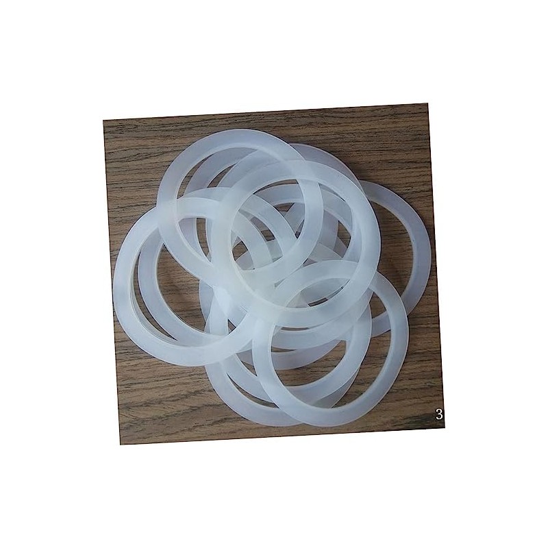 MAGICLULU 10 Piezas Anillo de Silicona para Cafetera Junta de