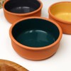Terracotta Coloured Ramekins Set of 3 Round 12cm Serving Tapas