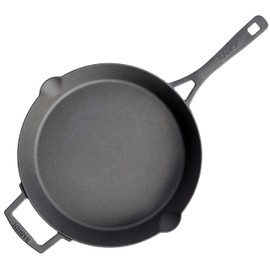 Babish 10-Inch Preseasoned Cast Iron Skillet – Durable Non-Stick Frying Pan for Cooking, Searing & Baking