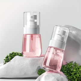 Portable Spray Bottle, 1 Count Clear Perfume & Lotion Dispenser with Pump, Travel Size Spray Bottle for Skin Care, Makeup Tool for Women & Girls - Color: White, Specification: 30ml