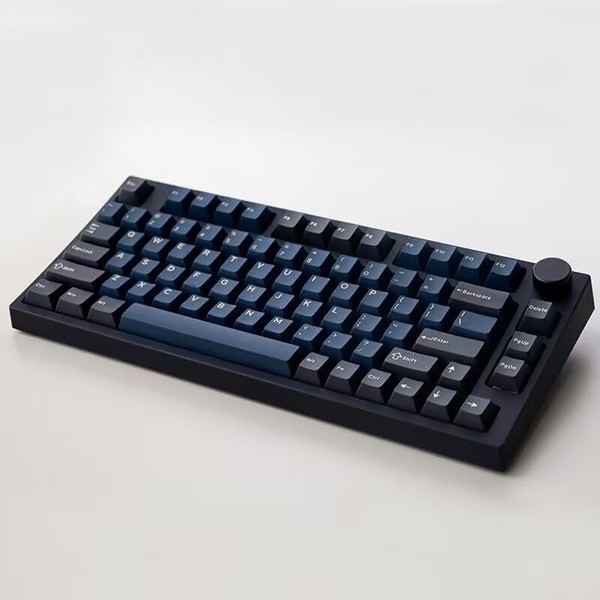 NJ80-AP Wireless Mechanical Keyboard with Knob Bluetooth 5.0/2.4G/Wired Connection 75%