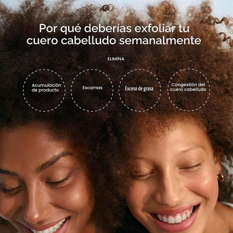 Briogeo- Champú microexfoliante con aceite de coco y carbón Scalp