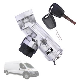 Magimaker Ignition Starter Switch Cylinder Housing Assembly with 2 Keys 8XL669WERA Compatible with Dodge Ram Promaster 1500 2500 3500 2014 2015 2016 2017 2018 2019 2020 2021