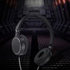 Stereo Headphones, Foldable Compact Wired Headset Stereo HiFi Music Headphones