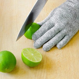 Georges Cut Protection Gloves - Non-Slip, Lightweight, Comfortable and Breathable (L, Level 3)