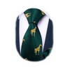 Barry.Wang Hunter Green Ties for Boys 47.2" Necktie Kids and