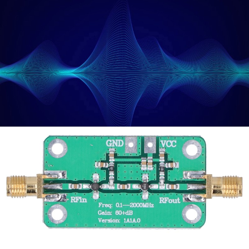 Low Noise Amplifier Module LNA RF Power Wideband 0.1‑2000MHz 64dB