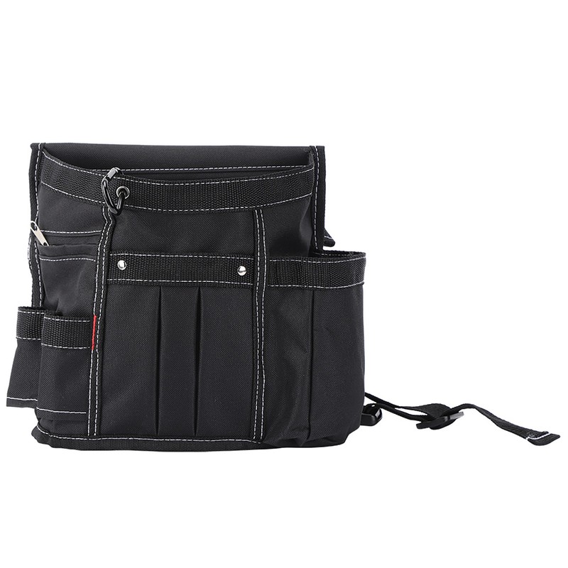 Multifunctional Tool Storage Bag Multi Pockets Adjustable Electrician Waist Bag