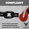 Falcon Cargo 3/8" X 10' Grade 80 Transport Binder Chain
