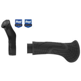 Sqlab 402/410 2311 Inner Barends Combo, City Comfort & Trekking Bar Ends, Black