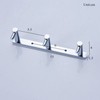 Aothpher Brass Bathroom Towel Hook Rail/Rack with 3 Hangers Wall