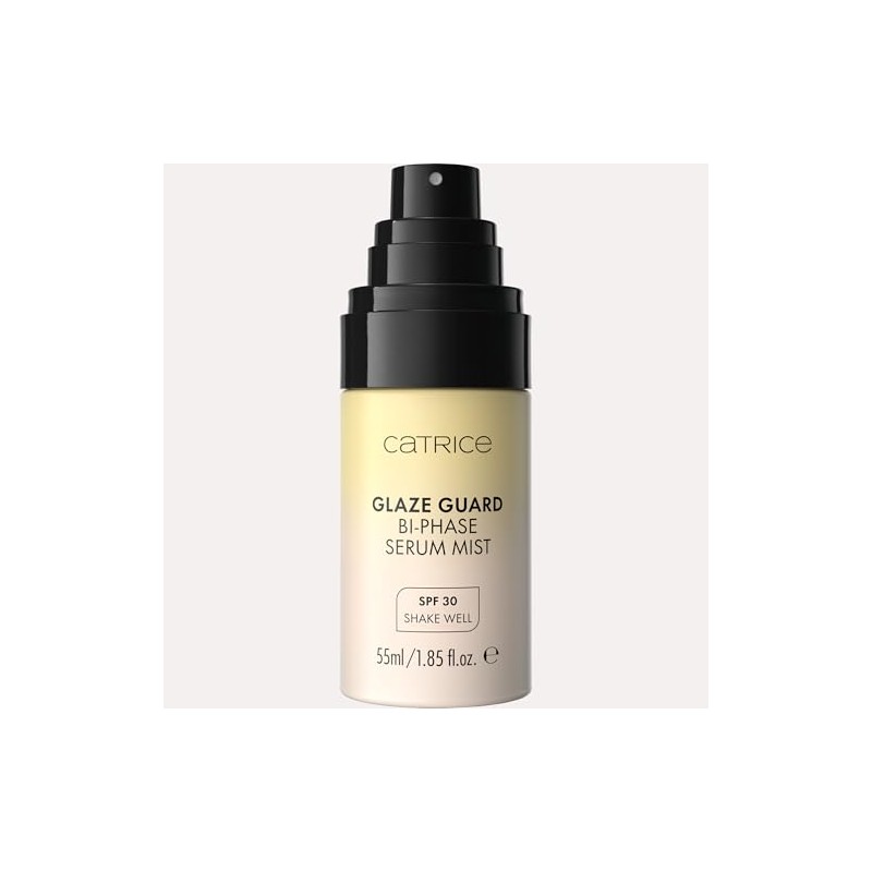 Catrice Glaze Guard Bi-Phase Serum Mist, moisturizing/hydrating, fixing, priming, dewy