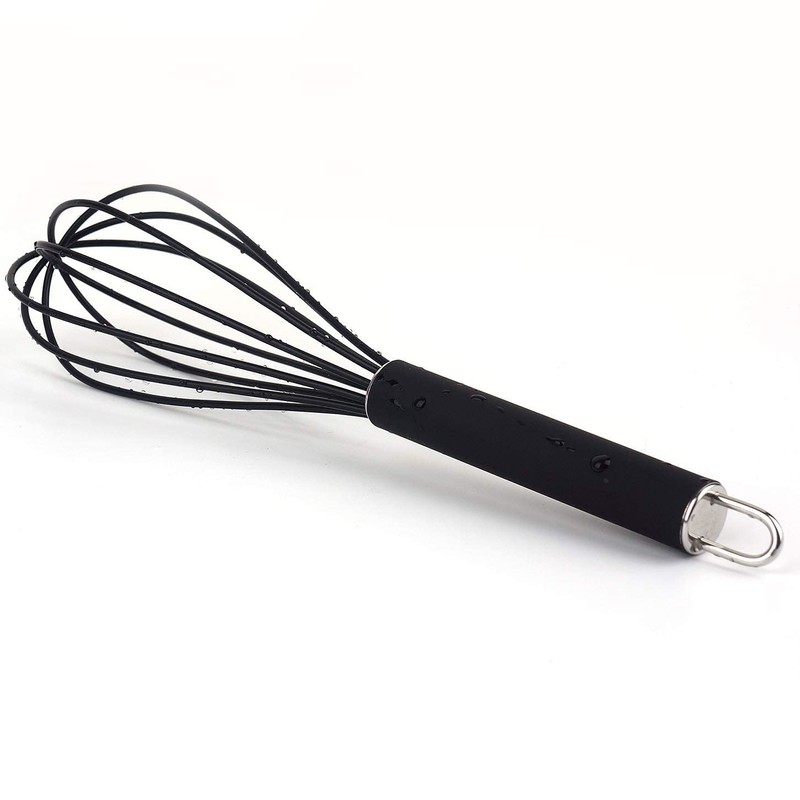 GorGin high temperature and easy to clean silicone whisk, stirrer,