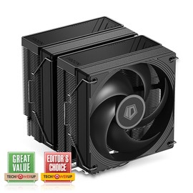ID-COOLING FROZN A620 PRO SE - Blackout Dual-Tower Air CPU Cooler, 6×Ф6mm Heatpipes, Dual 120x120x25mm Quiet Fans, Intel LGA1700/1851/1200/115X; AMD AM4/AM5 (157mm in Height)