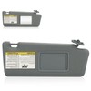 Hurotoms Right Passenger Side Sun Visor Without Light for Toyota