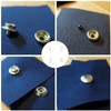 15 mm Silver Press Stud Socket for Clothing and Accessories