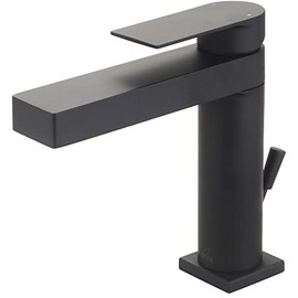 Olympia i4 L-6000-MB 1-Hole Installation Single Handle Lavatory Faucet in Matte Black